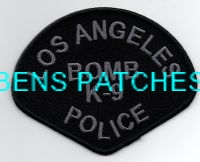 CALIFORNIA,LOS ANGELES POLICE BOMB K-9 SUBDUED 1